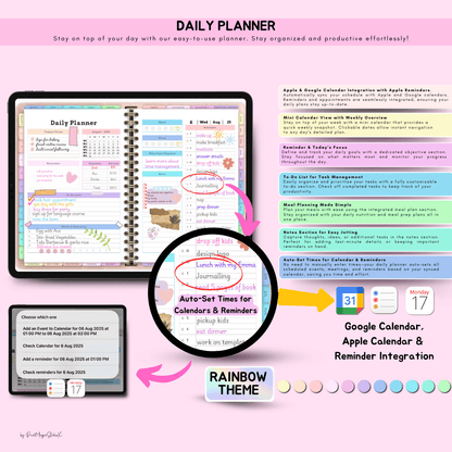 All-in-One Digital Planner 2025, 2026, 2027