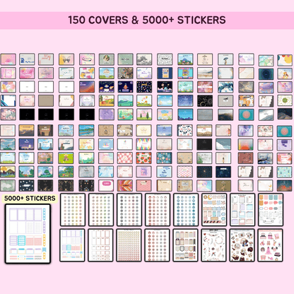 All-in-One Digital Planner 2025, 2026, 2027