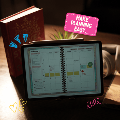 All-in-One Digital Planner 2025, 2026, 2027