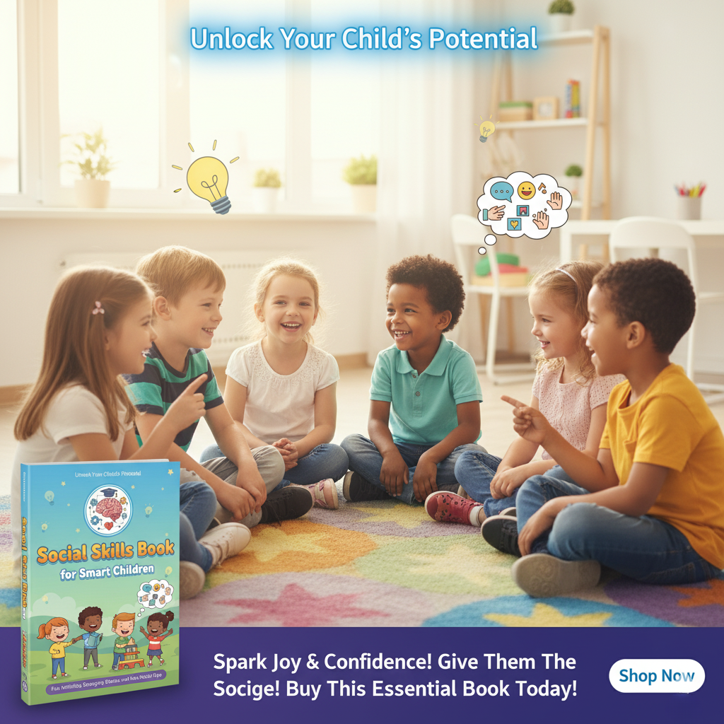 Social Skills Book for Smart Children