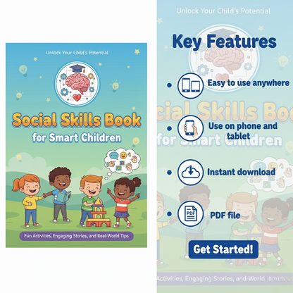 Social Skills Book for Smart Children
